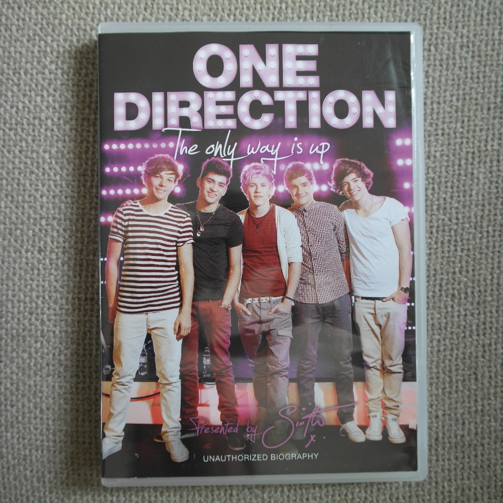 DVD ONE DIRECTION - THE ONLY WAY IS UP
