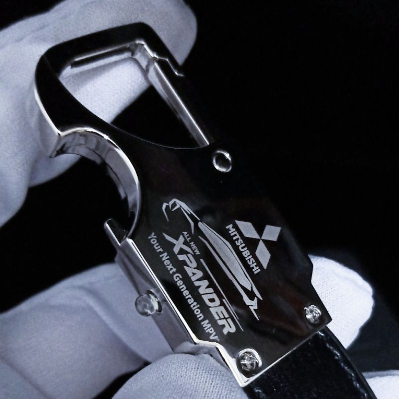 Gantungan kunci kulit Mobil MITSHUBISHI XPANDER  premium