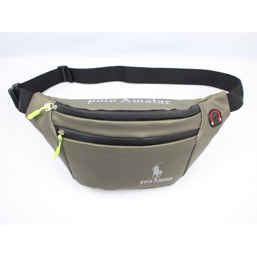 TAS SALEMPANG WATERFROOF ANTI AIR PRIA WANITA SPORTY OUTDOOR WAIST BAG