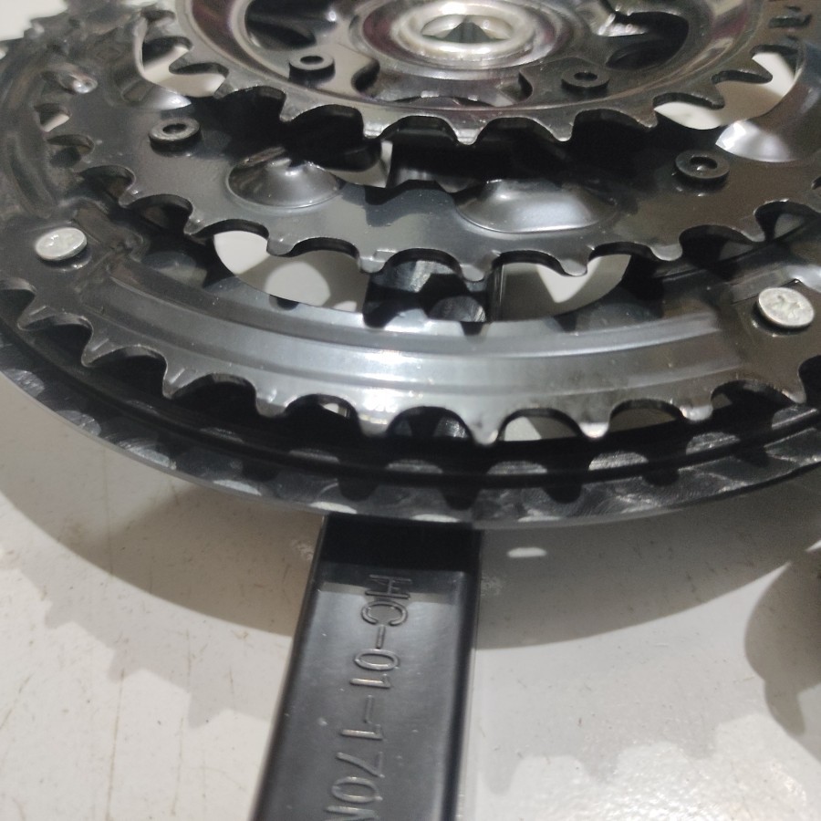 Gear Crank Sepeda susun 3 Triple Crank Piringan 3 Susun