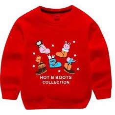 Sweater Fleece Anak perempuan 6 bulan - 4 tahun Tahun - Hot B Boots Fleece