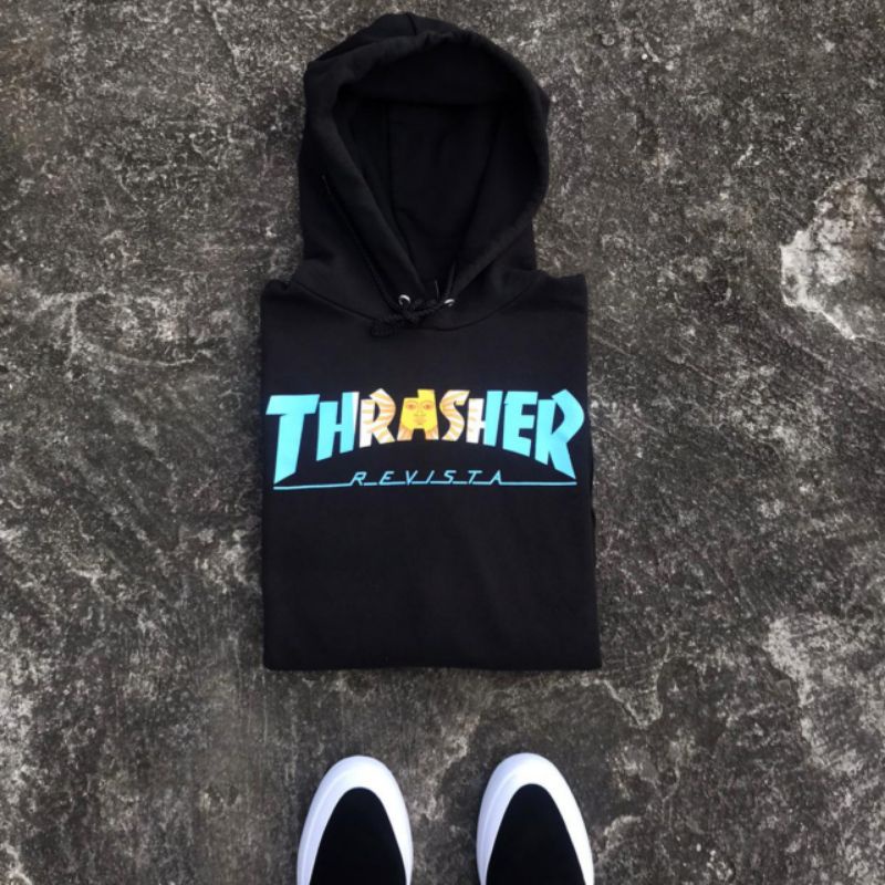 Hoodie thrasher Argentina revista