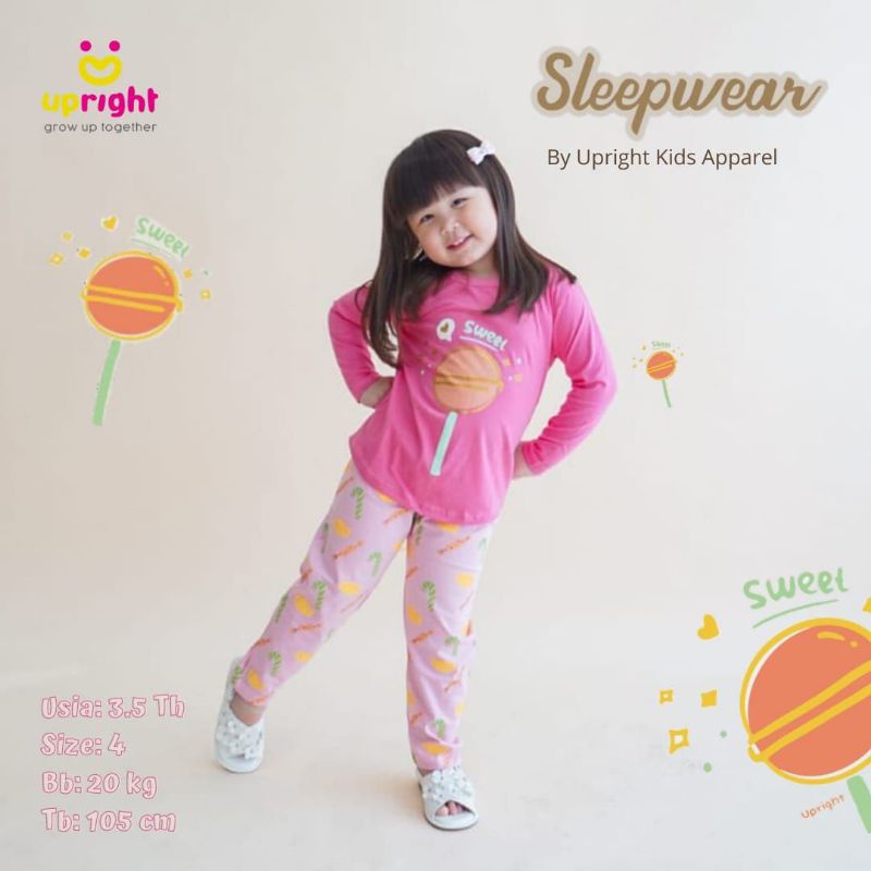 SLEEPWEAR UPRIGHT KIDS (PIYAMA UPRIGHT)