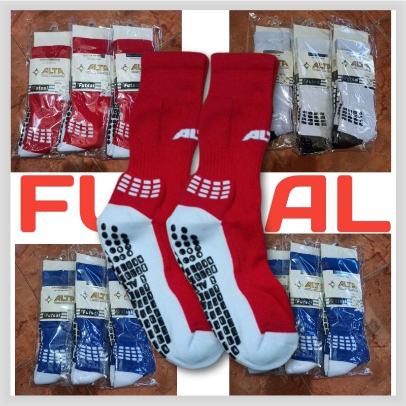 Kaos Kaki Bola Futsal Anti slip Original Tebal Dan Panjang