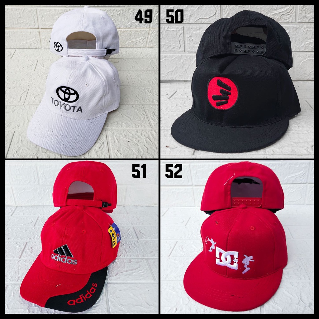 Topi pria remaja / dewasa baseball distro pencis pria / wanita keren topi cowok cewek murah