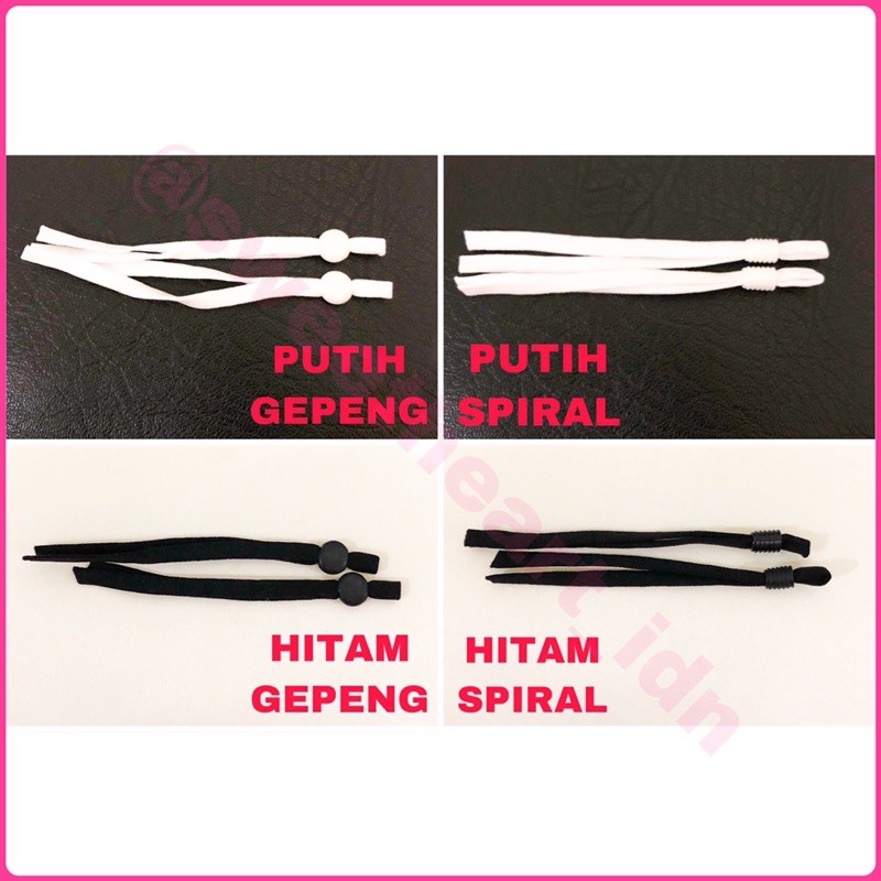Stopper tali masker / Stopper tali elastis / Tali elastis / Tali masker elastis / Stopper tali