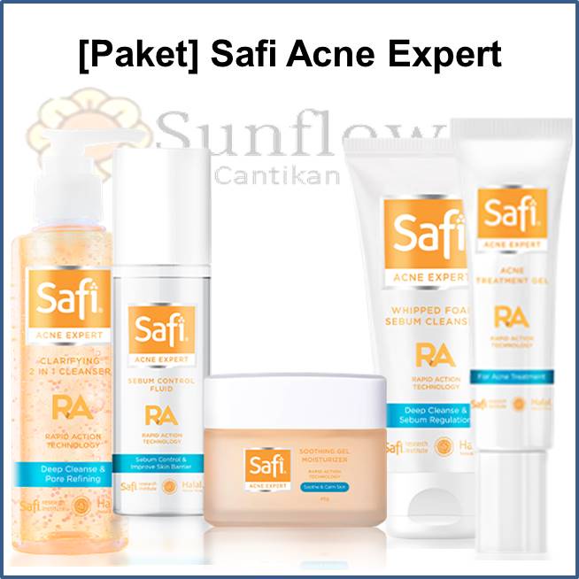 PROMO Paket Hemat Lengkap Safi Acne Expert