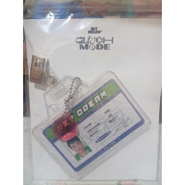 Merchandise MD POP UP Mark Card Holder + ID Card Glitch Mode