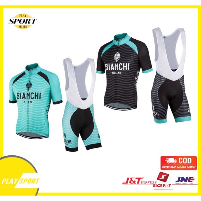 Jersey Sepeda IMPORT ROADBIKE Setelan Cycling Jersey BIB Padding