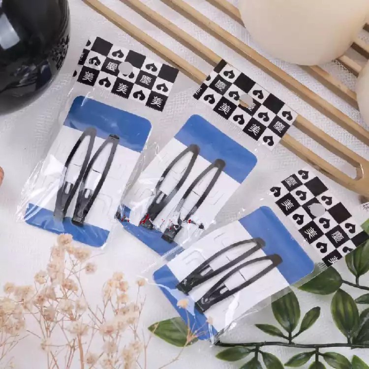 Jepitan TIKTOK ISI 2 BIRU/ Jepit Rambut Anak / Jepit Korea