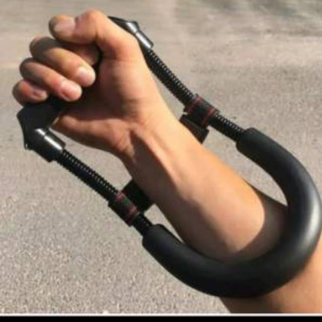 ALAT OLAHRAGA PERGELANGAN TANGAN POWER WRIST EXERCISE HAND GRIP PERLENGKAPAN FITNESS GYM