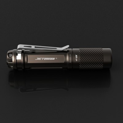 JETBeam Jet-U Tiny Flashlight Senter LED CREE XP-G2 135 Lumens - Black