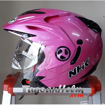 NHK helm Aviator SOLID PINK