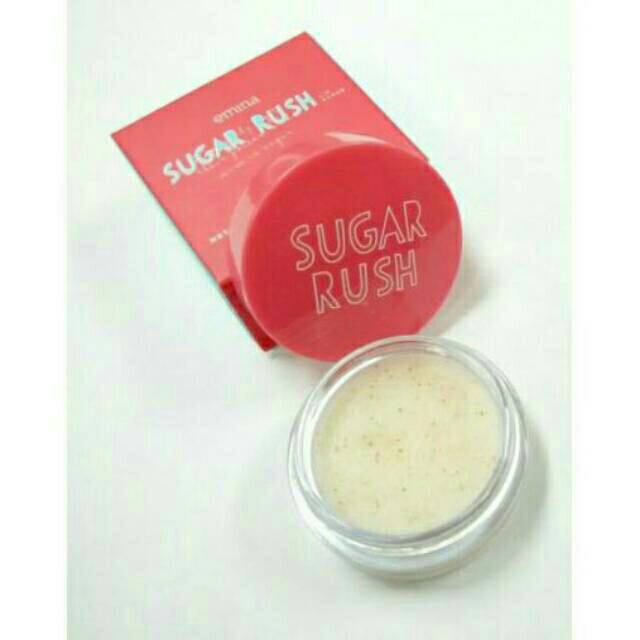 ☃Cutezz_Ching1☃Emina Sugar Rush Lip Scrub 4.2g - Scrub Bibir