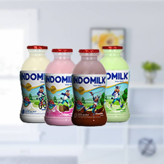 

Indomilk susu botol cair 190 ml