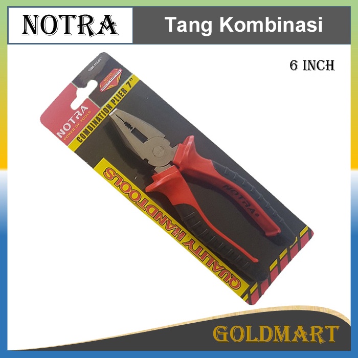 Tang Kombinasi, Potong, Lancip Notra 6 inch