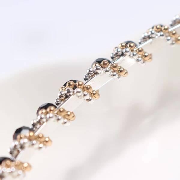 Bando Crystal Headband Dewasa Non-Slip Jepit Rambut Wanita Korea Fashion