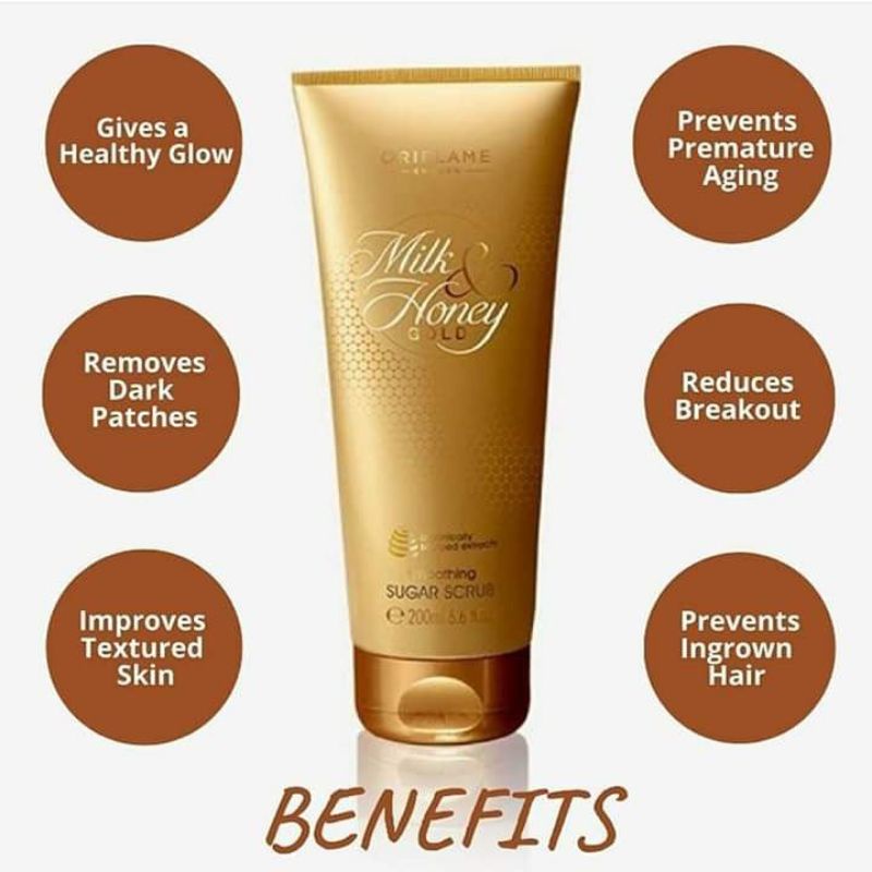 Milk &amp; Honey Gold smoothing Sugar Scrub 200ml