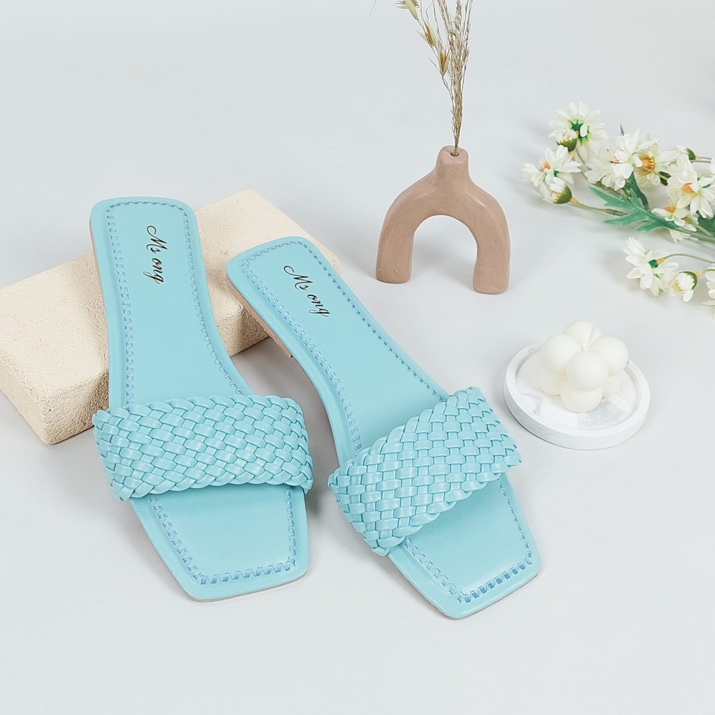 Ms Sandal Teplek / Flat Kepang Wanita Impor Murah Mst 02