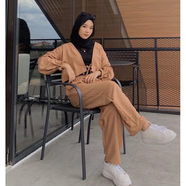 Aruna One Set-Mocca