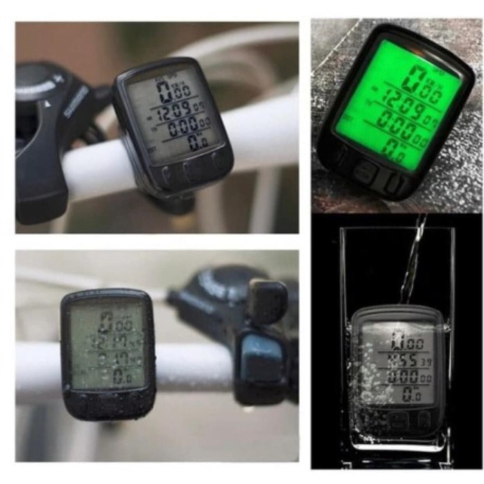 BAROKAH GAMIS PREMIUM BICYCLE SPEEDOMETER WATERPROOF ALAT PENGUKUR JARAK SEPEDA