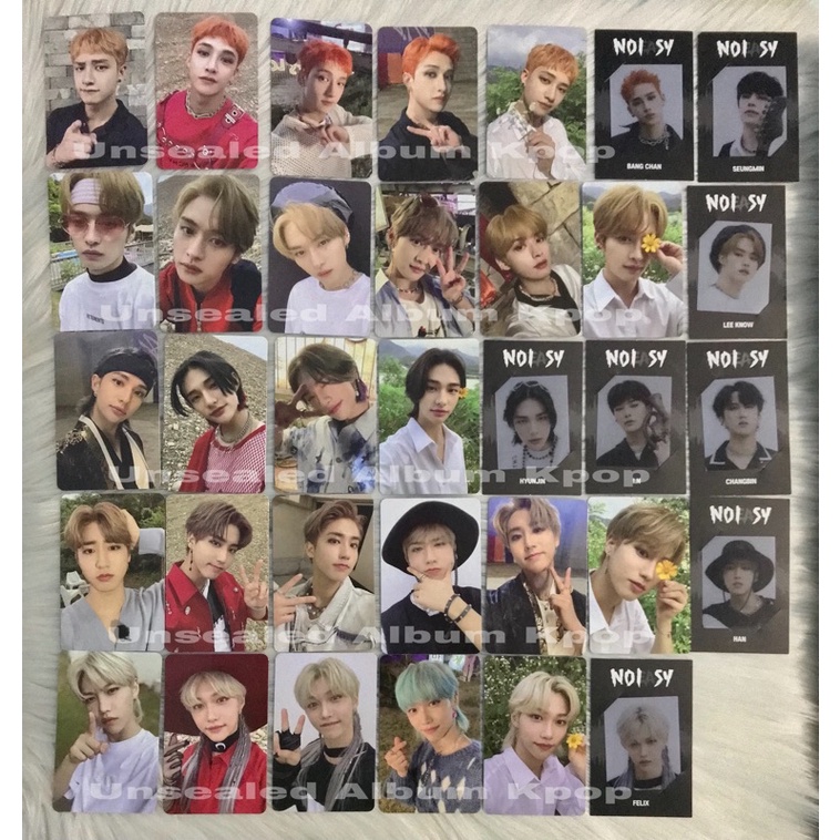 Stray Kids NoEasy Photocard Frame PC Double Sided DS PC SKZ Lee know Han Hyunjin Felix Bangchan wts 