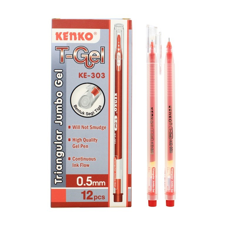 

Pulpen T-Gel KE-303 KENKO 0.5mm