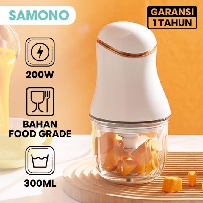 ___] Samono Food Chopper Food Processor SW-099 Blender Daging 0.3L SW099