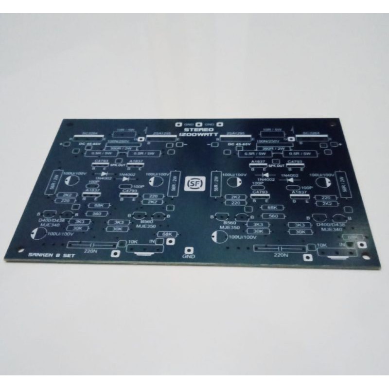PCB Power Stereo 1200W SANKEN