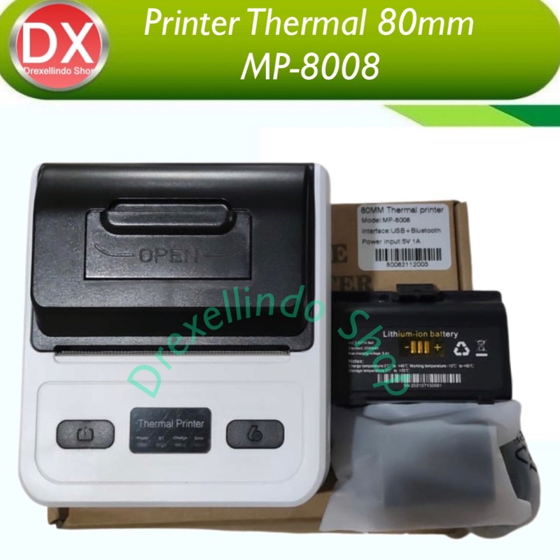 Printer Thermal 80mm IWARE MP-8008 / MP8008 USB BLUETOOTH