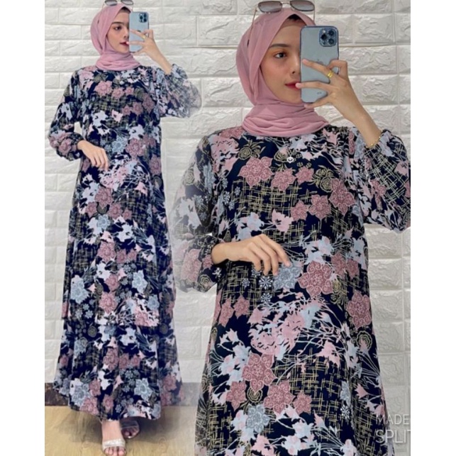 Gamis Malaysia Motif Terbaru Terbaru