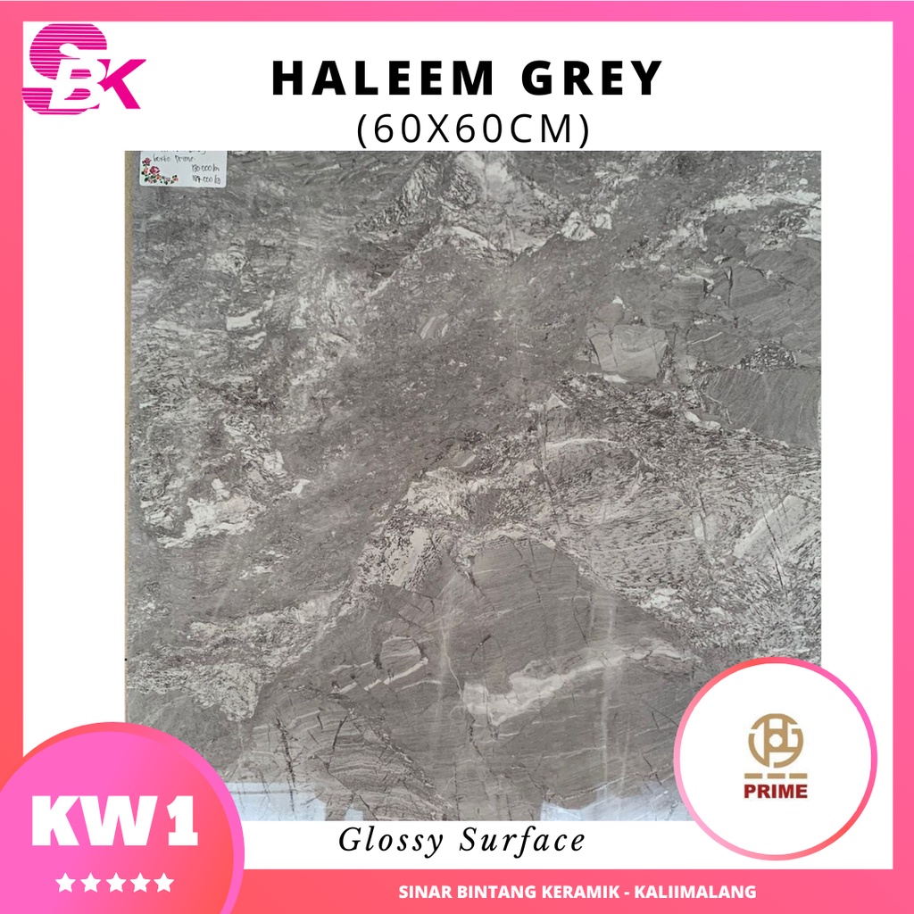 Granit Ruangan 60x60 Haleem Grey