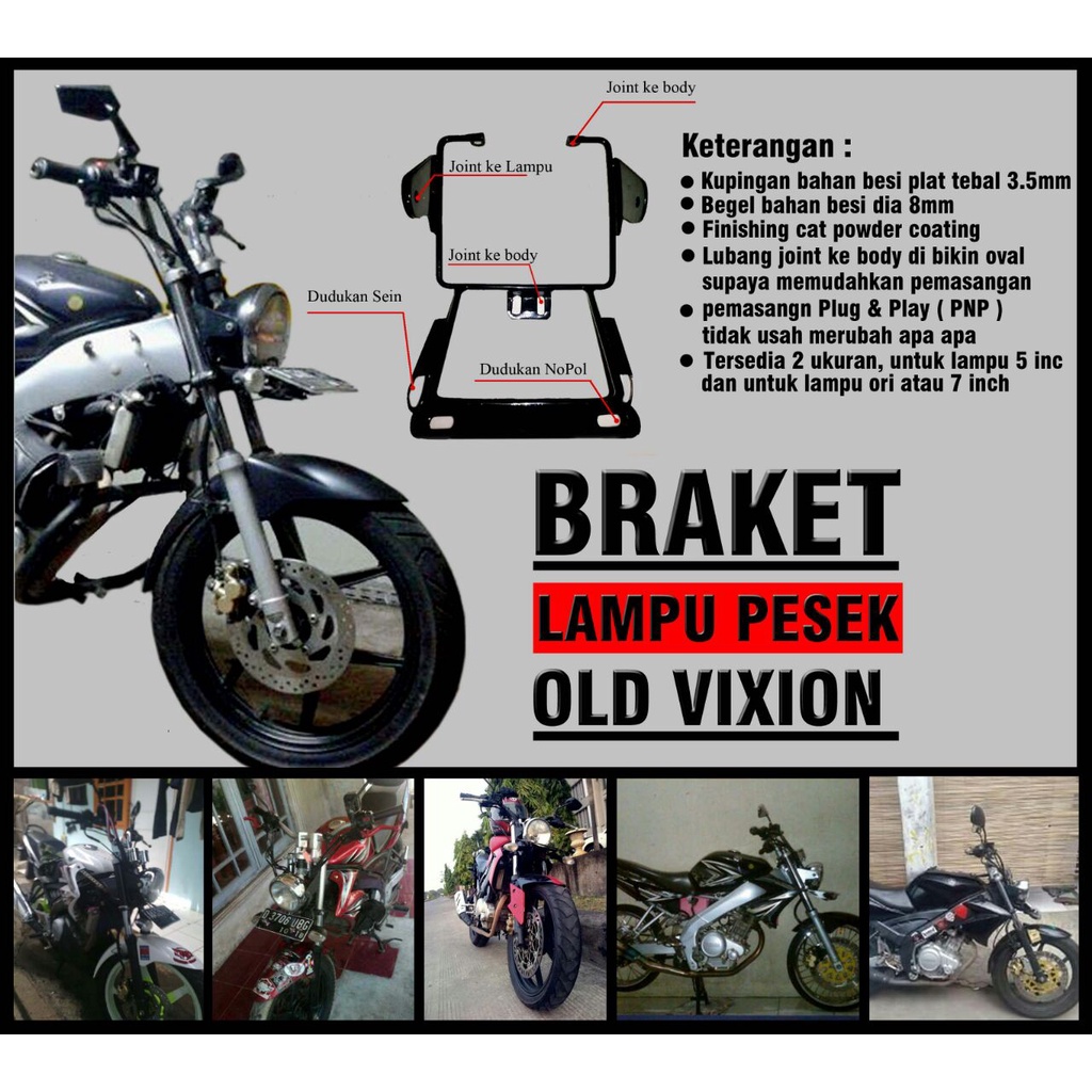 Harga Lampu Bulat Vixion Old Variasi Terbaru Januari 2022 BigGo Indonesia