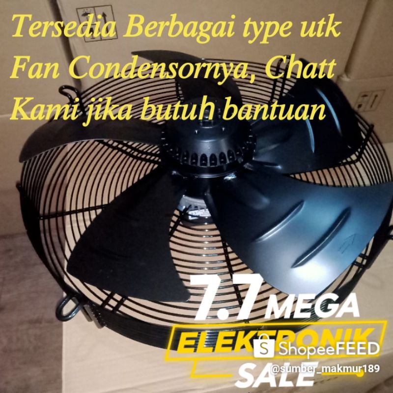 FAN CONDENSOR AXIAL HD YWF4E300S 12" - 1 PHASE & 3 PHASE