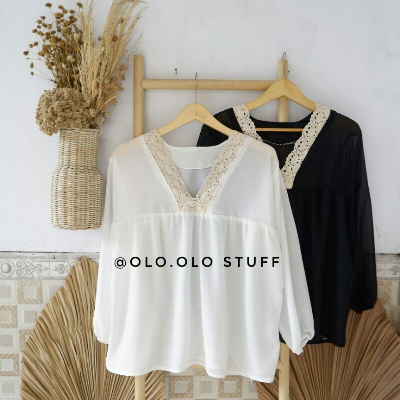 BLOUSE RENDA/BLOUSE CERUTI