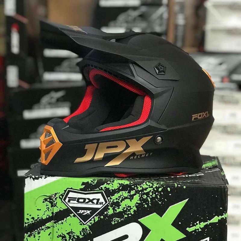 HELM JPX ANAK. HELMET MOTOCROSS KIDS TRAIL MINIMOTO MINITRAIL ENDURO SEPEDA DOWNHILL MTB KTM KLX CRF