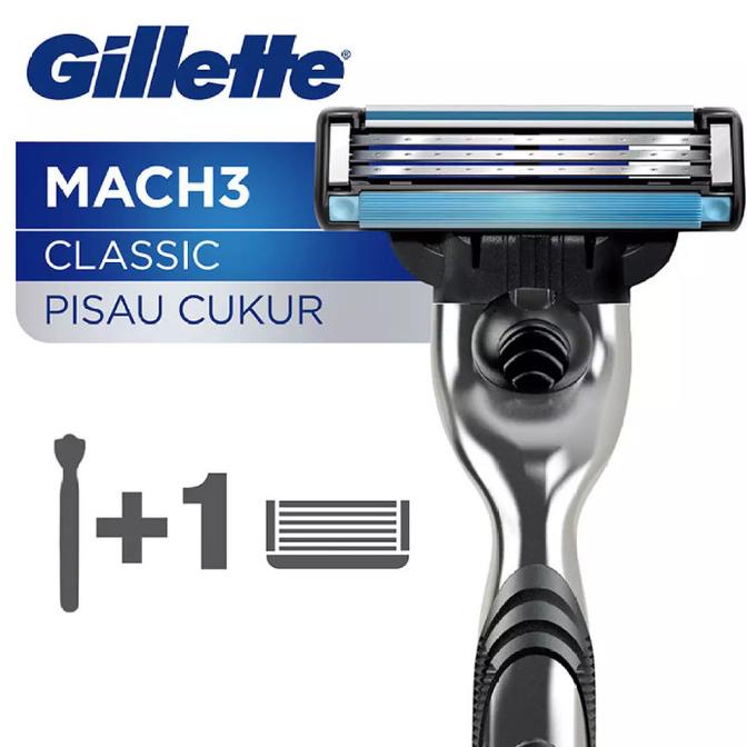 Gillette Pisau Cukur Mach 3 Terlaris