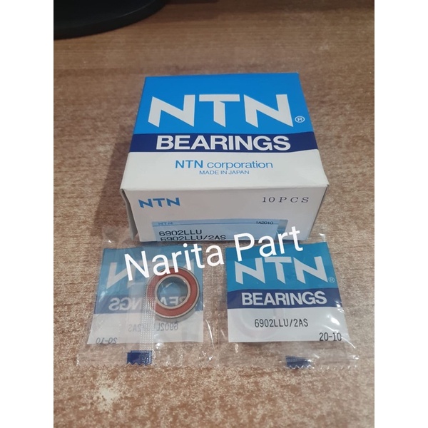 Bearing 6902 LLU / 6902 2RS NTN