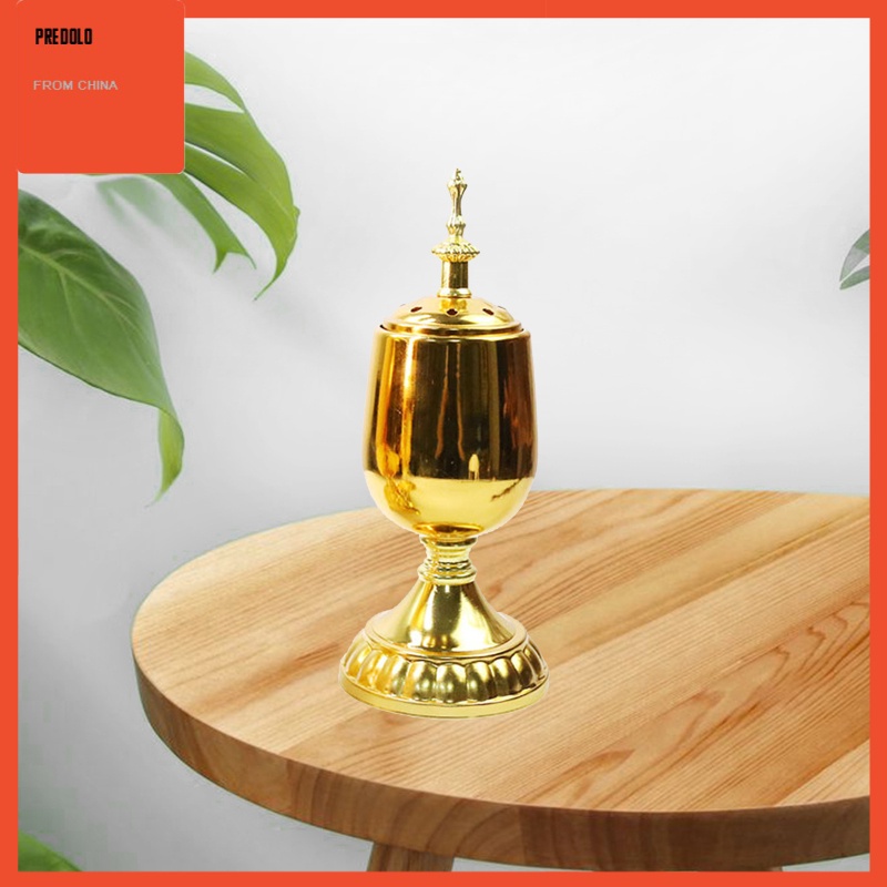 [In Stock] Vintage Iron Art Incense Burner Coil Holder Burning Box Candle Stand