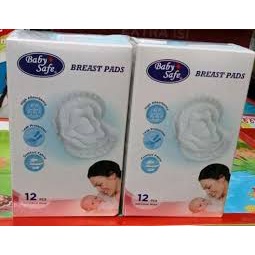 Baby safe Breast Pads isi 16 pcs BPS16/ Bantalan penyerap kelebihan air susu