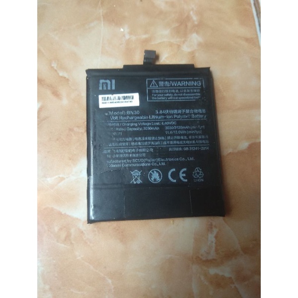 Baterai hp xiaomi Redmi 4A