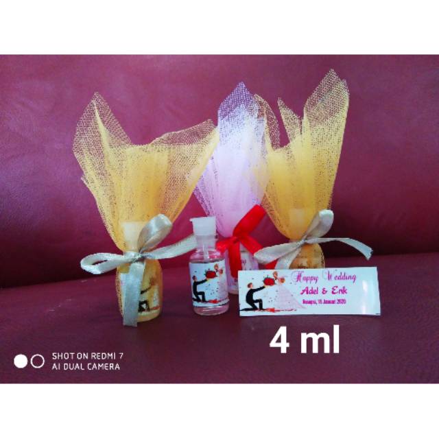 

Souvenir parfum pernikahan hadiah unik murah lucu
