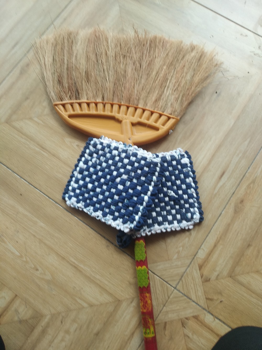 Sapu Sabut Kelapa Original Cokelat | Sapu Lantai Halaman Murah | Sapu Umkm | Produsen Sapu