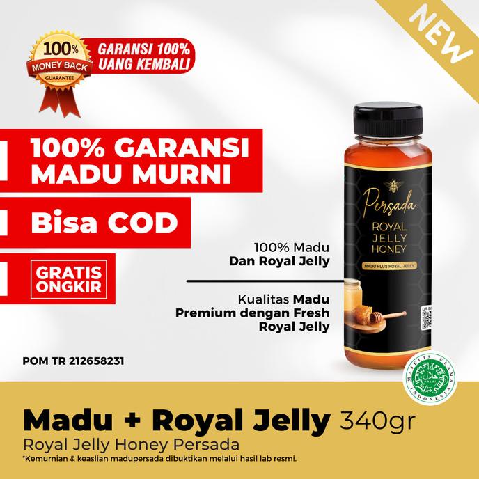 

MADU ASLI ROYAL JELLY SIGNATURE 340gr||MADU MURNI 100%