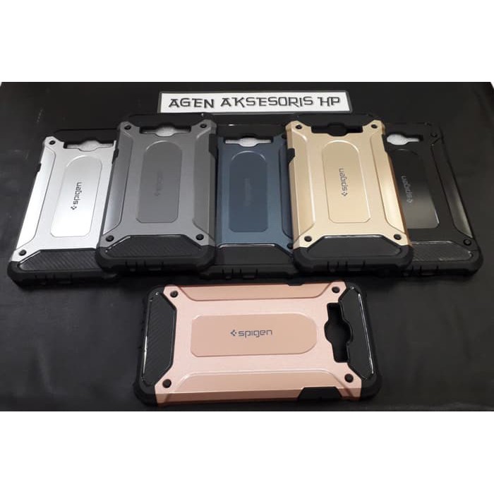 Spigen Iron Samsung J7 Core J701F J7 Nxt 5.5 HardCase Robot Transforme