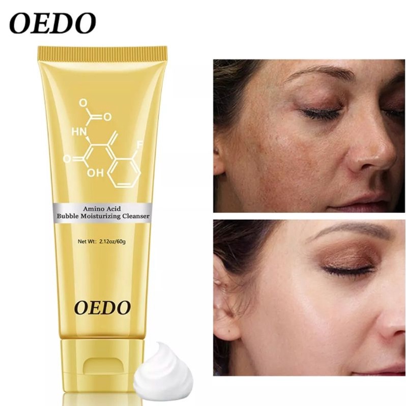 OEDO AMINO ACID BUBBLE MOISTURIZING FACIAL FOAM CLEANSER FACE WASHING PRODUCT FACE SKIN CARE ANTI AGING