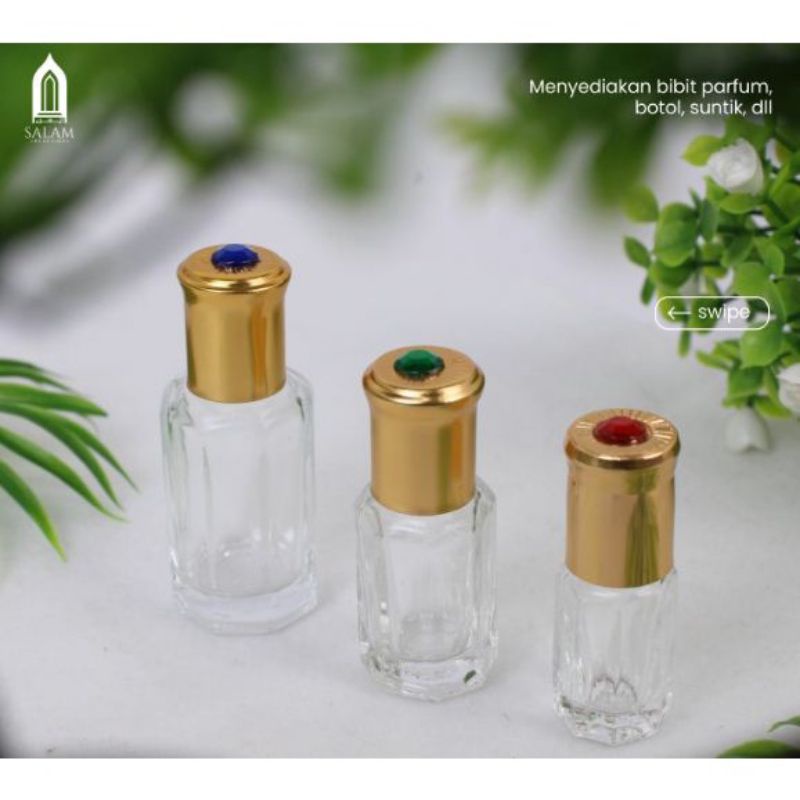 Botol Tola permata Roll on Oles