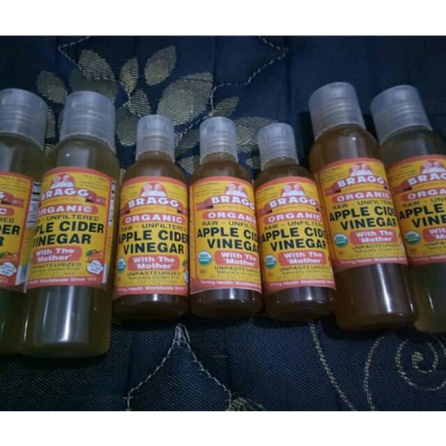 

Cuka Appel (Bragg Appel Cider Vinegar share in bottle 60ml & 100ml