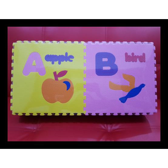 Karpet Evamat Puzzle Abjad Gambar Kode 558