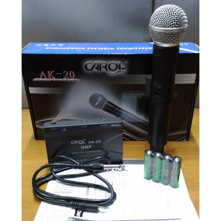 MIC WIRELESS SINGEL CAROL AK 20